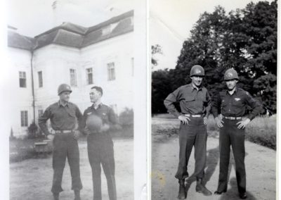 Frank and Bill Kennard Pilsen Czech 1945